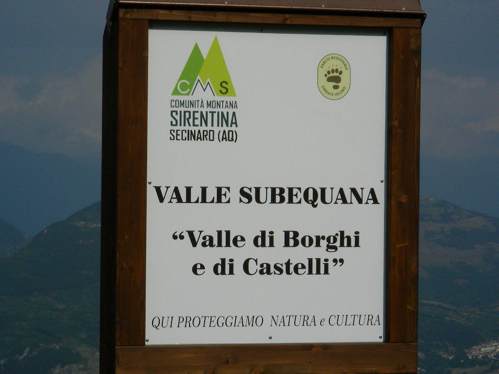 Valle Subequana ... e Castel Di Ieri  in Abruzzo